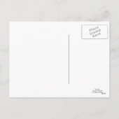 paastroze daisy Briefkaart (Achterkant)