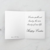 Paastulpen Feestdagen Kaart (Binnen)