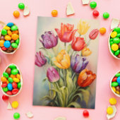  Paastulpenbloemen Kaart