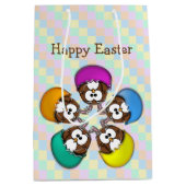 Paasuil - regenboog medium cadeauzakje (Voorkant)