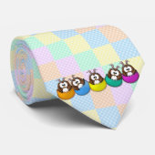Paasuil - regenboog stropdas (Opgerold)