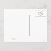 Paasuil - roze feestdagenkaart (Achterkant)