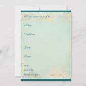 Paasuitnodiging vieren kaart (Achterkant)