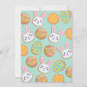 PAASUITNODIGING VOOR BABY SHOWER KAART (Achterkant)