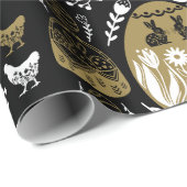 Paasvakantie april cadeau cadeaupapier (Rol Hoek)