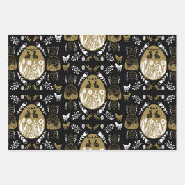 Paasvakantie april cadeau inpakpapier vel