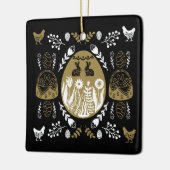 Paasvakantie april cadeau keramisch ornament (Links)