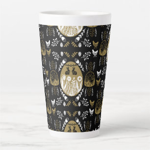 Paasvakantie april cadeau latte mok