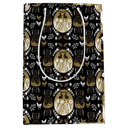 Paasvakantie april cadeau medium cadeauzakje (Voorkant)