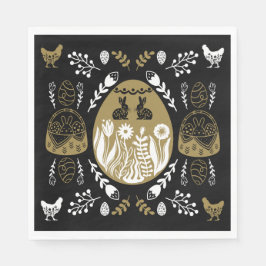 Paasvakantie april cadeau servet