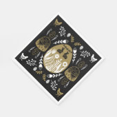 Paasvakantie april cadeau servet (Hoek)