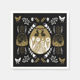 Paasvakantie april cadeau servet