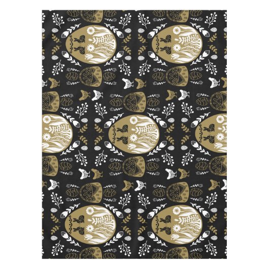 Paasvakantie april cadeau tafelkleed (Voorkant)