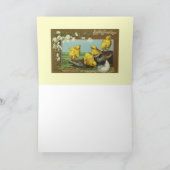  Paasvakantie Art Wenskaart Feestdagen Kaart (Binnen)