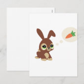 Paasvakantie-Briefkaart Feestdagenkaart (Voorkant / Achterkant)