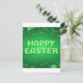 Paasvakantie-Briefkaart Feestdagenkaart (Staand voorkant)