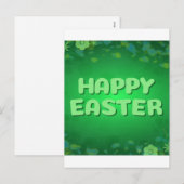 Paasvakantie-Briefkaart Feestdagenkaart (Voorkant / Achterkant)