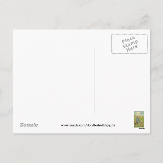  Paasvakantie Groet Briefkaart (Achterkant)