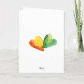 Paasvakantie Kaart voor groet (Achterkant)