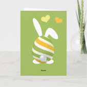 Paasvakantie Kaart voor groet (Achterkant)