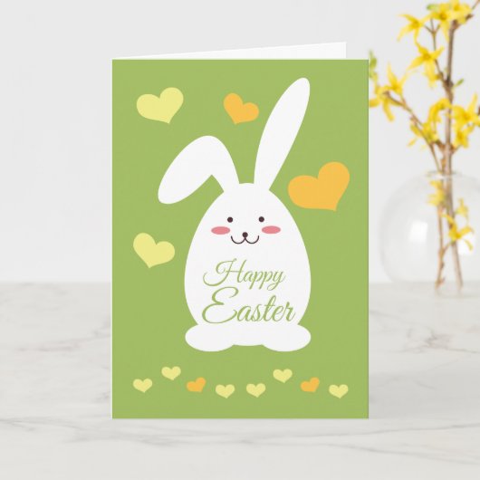 Paasvakantie Kaart voor groet (Gele Bloem)