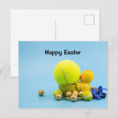 Paasvakantie met kip en bal briefkaart (Voorkant / Achterkant)