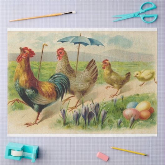 Paasvakantie Tissuepapier (Craft)