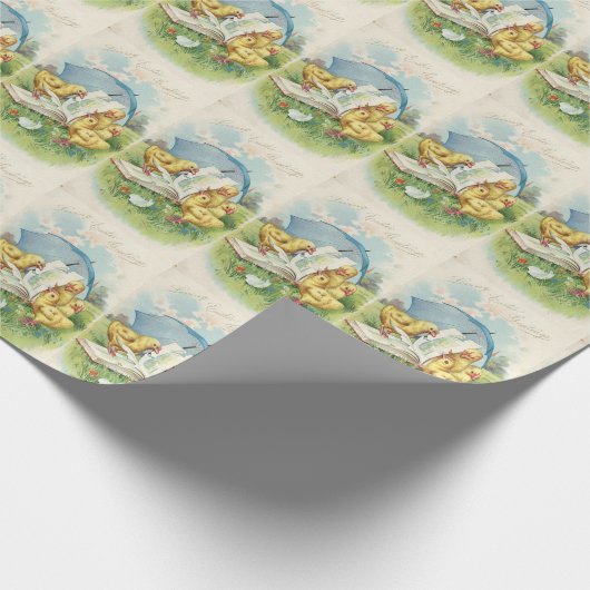  paasvakantieverpakkingspapier cadeaupapier (Hoek)