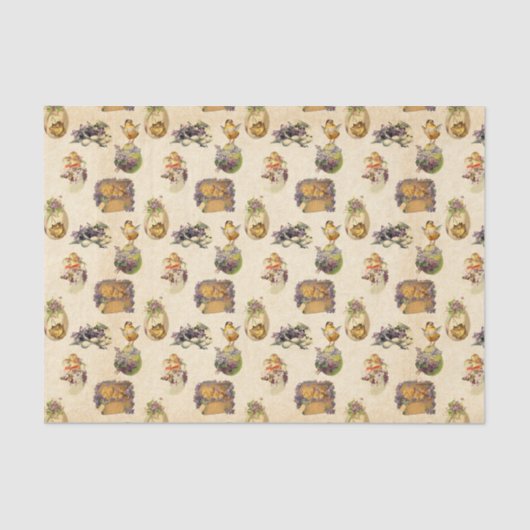 Paasvakantieweefsel Tissuepapier (Voorkant)