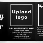 Paasvakantiezaken - zwarte trimpe feestdag - Kaart (Binnenkant midden)