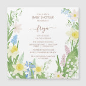 Paasveer Baby shower Magnetische Uitnodiging (Voorkant)