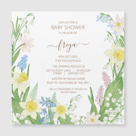 Paasveer Baby shower Magnetische Uitnodiging