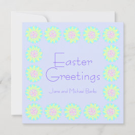 Paasvergrotingen van Lavender Kaart