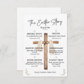 Paasverhaal Snack Mix Cadeau Religieus Pasen Label (Voorkant / Achterkant)