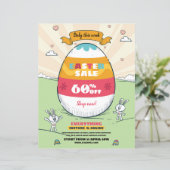 Paasverkoop Flyer Sjabloon (Staand voorkant)