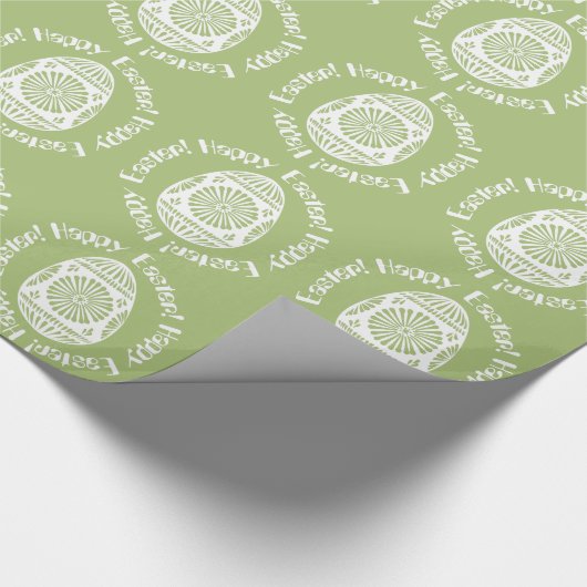 paasverpakkingspapier cadeaupapier (Hoek)