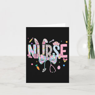 Paasverpleegkundige Coquette Happy Easter Nurse Sc Kaart