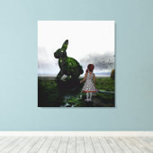 paasverrassing canvas afdruk (Insitu (Houten vloer))