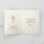 Paasverslaafden herrijzenis Jezus gebeden feestdag Feestdagen Kaart (Binnen)