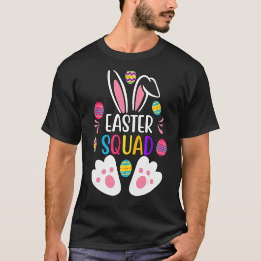 Paasvierfamilie komt overeen met paasdag bunny Egg T-shirt (Voorkant)