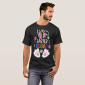 Paasvierfamilie komt overeen met paasdag bunny Egg T-shirt (Voorkant volledig)
