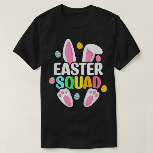 Paasvierfamilie komt overeen met paasdag bunny Egg T-shirt (Design voorkant)