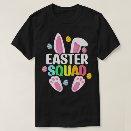 Paasvierfamilie komt overeen met paasdag bunny Egg T-shirt (Design voorkant)