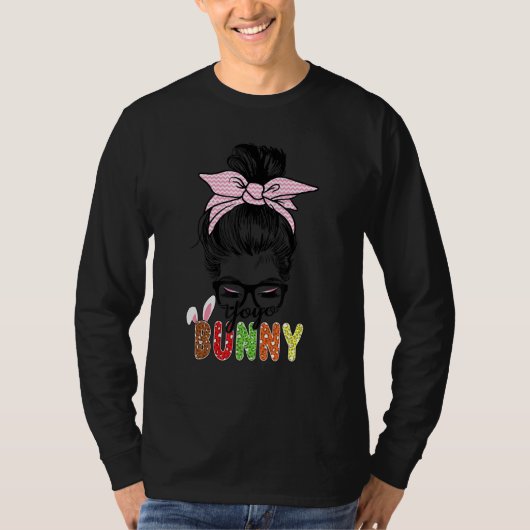 Paasviering Konijntje Mam Yoyo Konijntje Paasdag T-shirt (Voorkant)