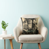 Paasviering toevoegen QR foto blij Pasen Kussen (Stoel)