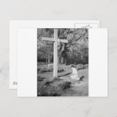 Paasviering van de opstanding van Christus Uitnodiging Briefkaart (Voorkant / Achterkant)