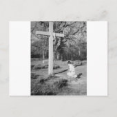 Paasviering van de opstanding van Christus Uitnodiging Briefkaart (Voorkant)