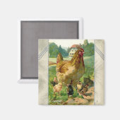  paasvierkante magneet (Voorkant / Achterkant)