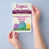 paasvliegers flyer (Hand)