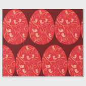 Paasvogels Cadeaupapier (Vlak)